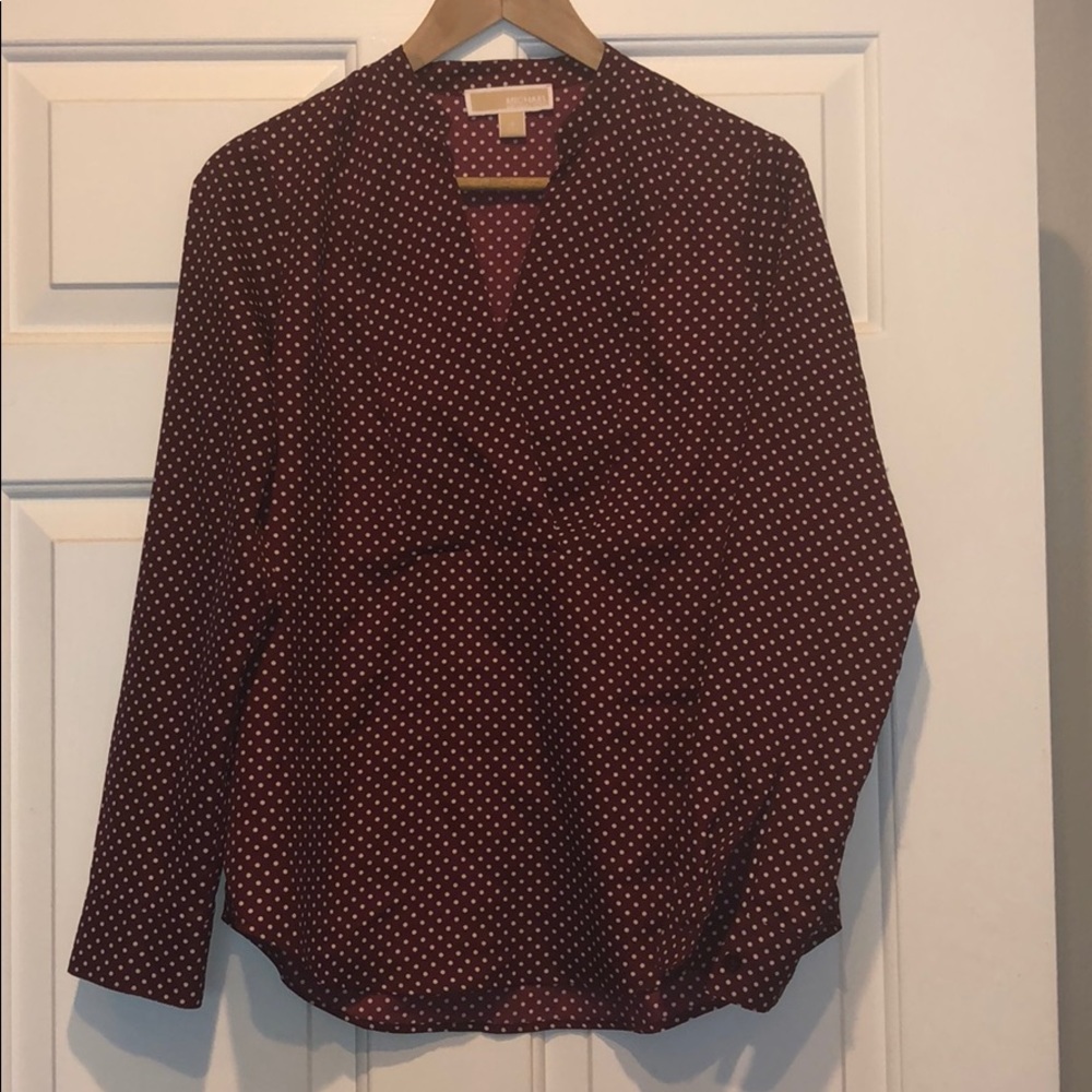 Michael Kors Polka dot blouse